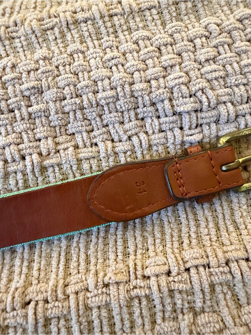 Smathers and Branson Belt size 34 - Picture 2 of 2